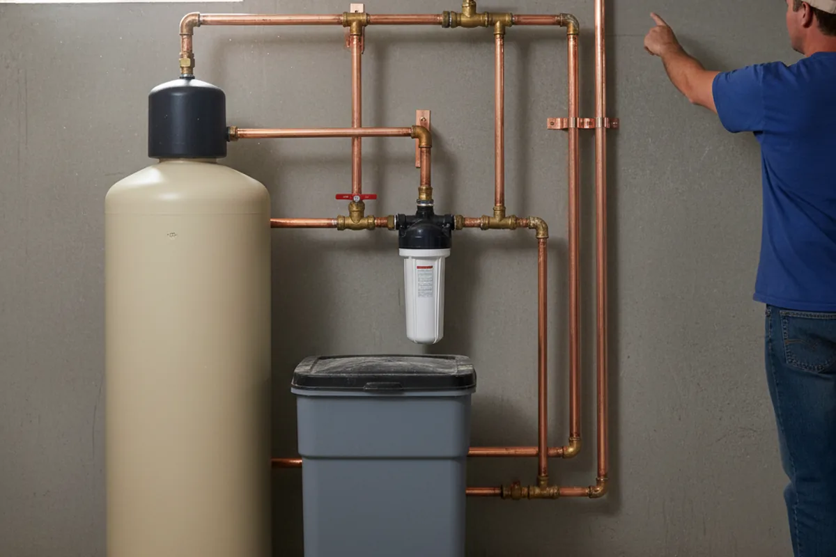 Whole-house water treatment system installed in Viper